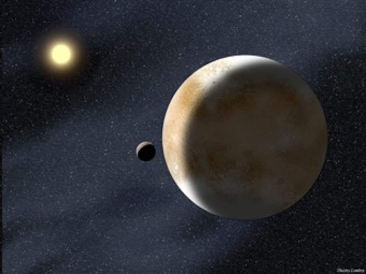 Eris, un planeta enano más pequeño de lo pensado