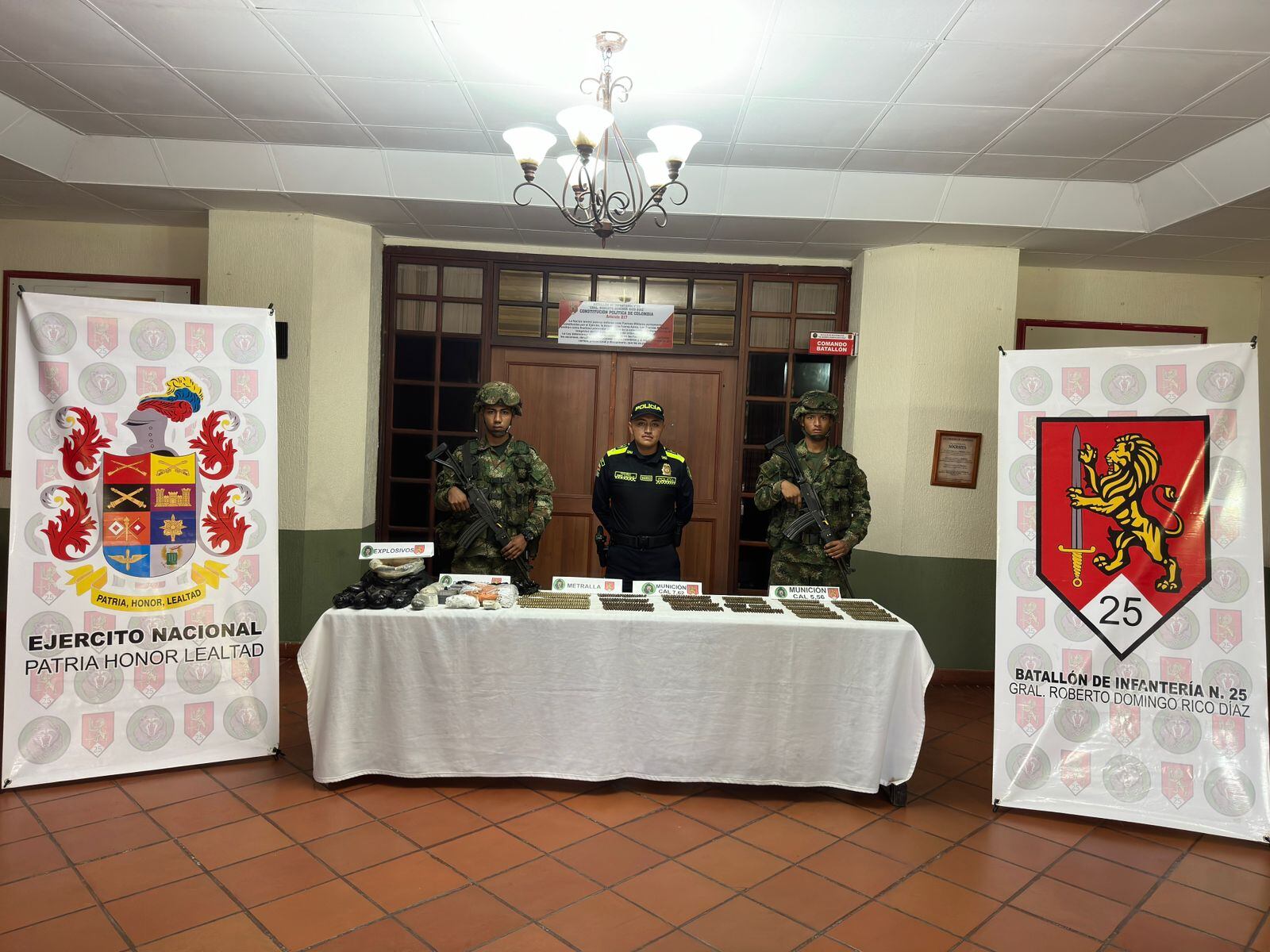 Con este importante resultado operacional, se continúan debilitando el accionar delictivo de los grupos armados organizados.