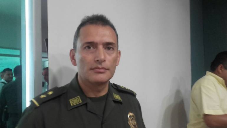 General Mariano Botero, comandante de la Policía Metropolitana de Barranquilla