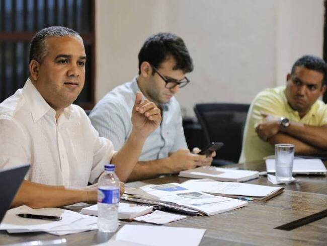 Alcalde (e) de Cartagena analiza gestión del gabinete