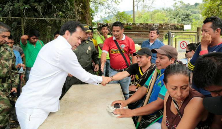 Más de 50 días completa la protesta. 