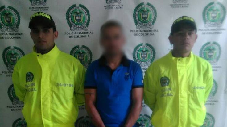 Capturan en el departamento de Caldas a hombre acusado de doble homicidio
