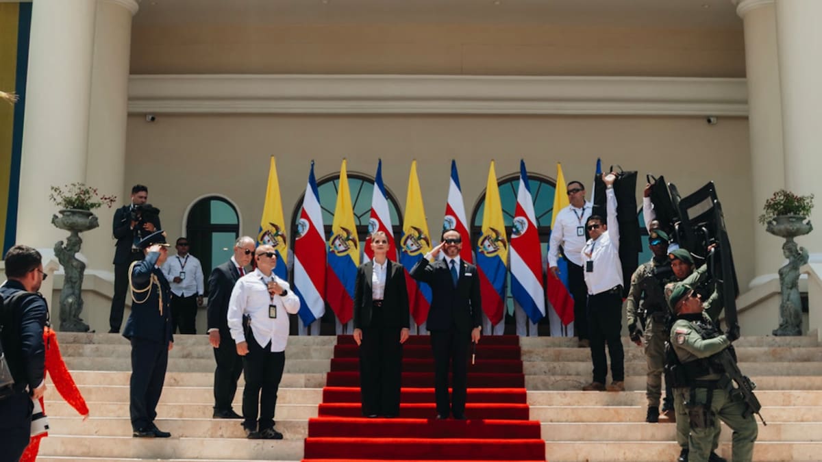 Colombia y Costa Rica acuerdan esfuerzos “para una lucha sin cuartel” contra el crimen transnacional
