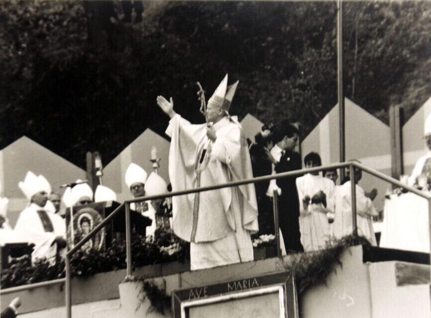 El 3 de julio de 1986 el papa Juan Pablo II visitó Chiquinquirá / Foto Colprensa