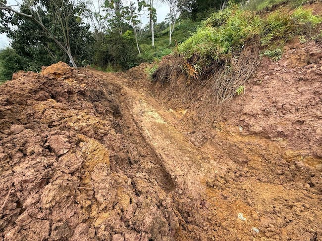 Más de 1.500 campesinos afectados por las lluvias en Lebrija, Santander. Foto: Alcaldía de Lebrija.
