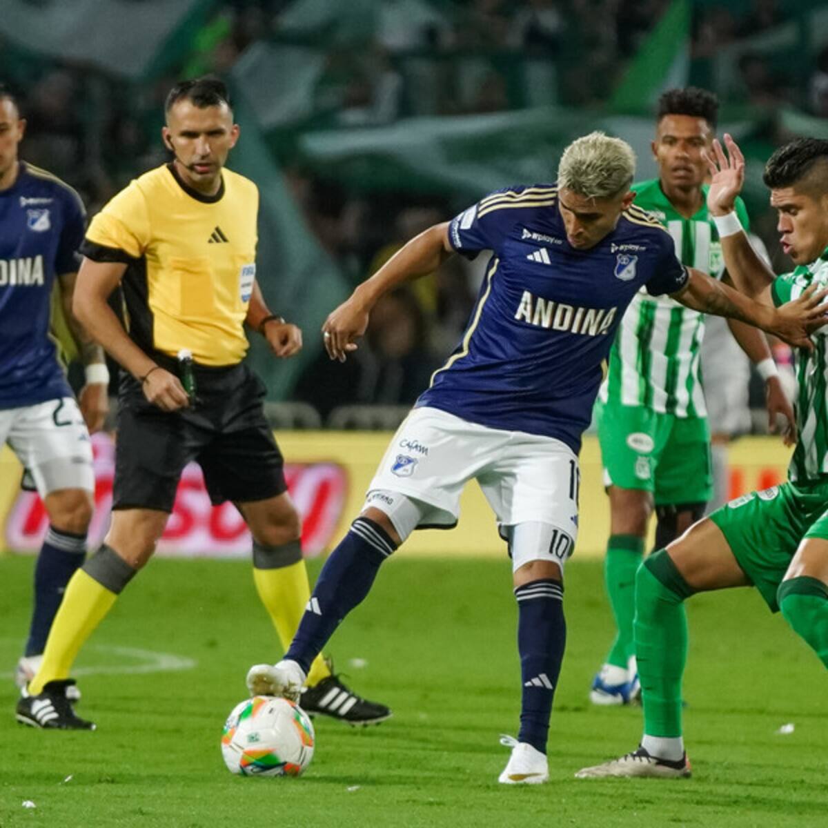 Liga Colombiana cuadrangulares: tabla del Grupo A con el empate de Millonarios y Nacional