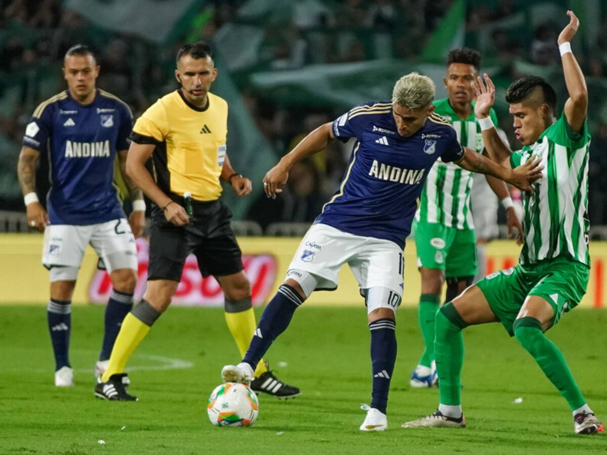 Liga Colombiana cuadrangulares: tabla del Grupo A con el empate de Millonarios y Nacional