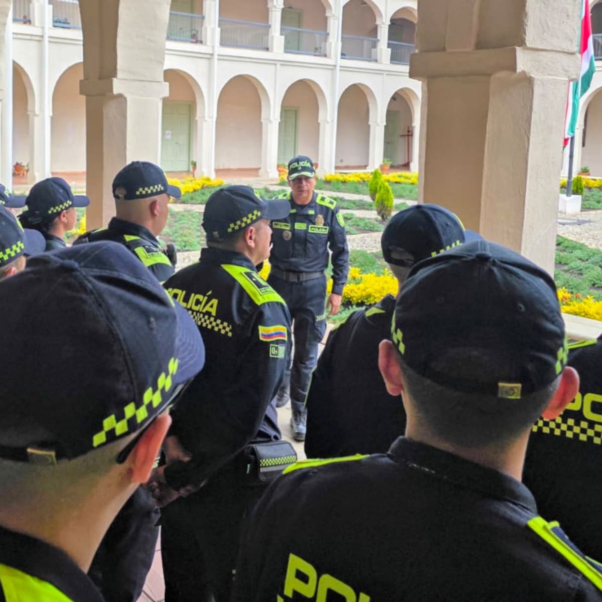 Cerca de 150 uniformados garantizarán la seguridad de los tunjanos durante el partido de Colombia
