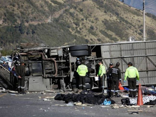 Caso del narcobús accidentado en Ecuador: Seis personas fueron condenadas