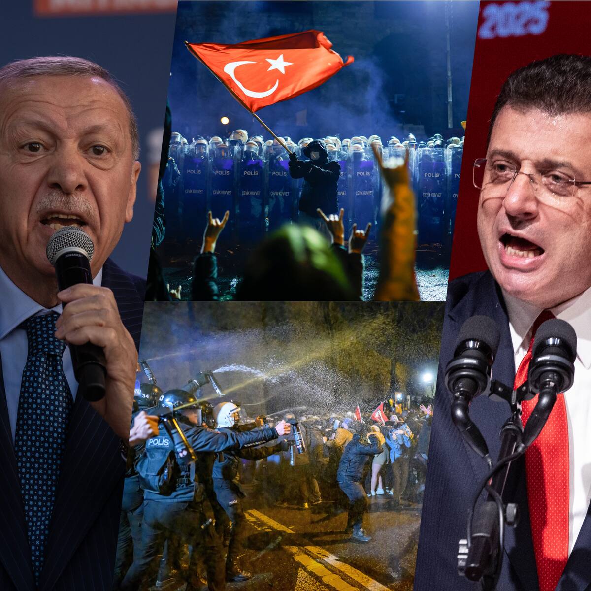 Turquía: protestas tras detención de alcalde opositor al gobierno