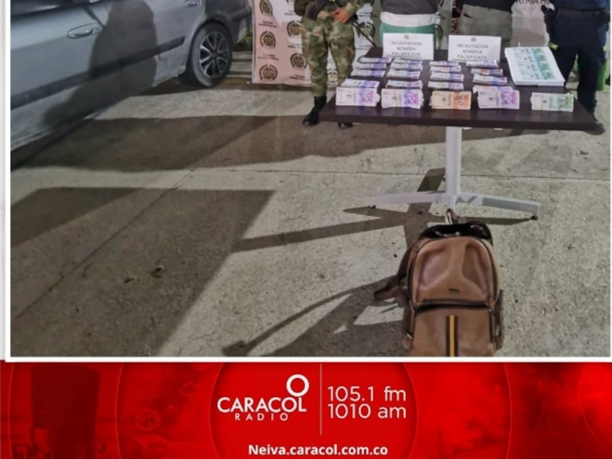Ejército neutraliza distribución de dinero falso en el Huila