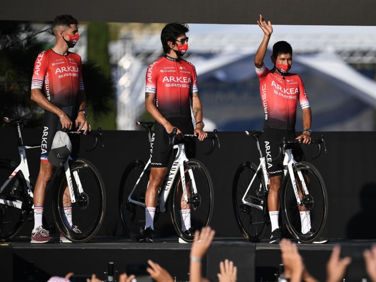 Nairo envió un mensaje al periodismo colombiano en la previa del Tour