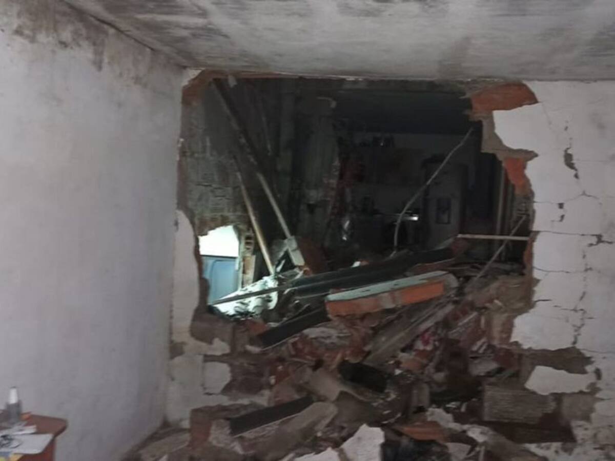 Siete heridos dejó explosión de helio casero al noroccidente de Medellín