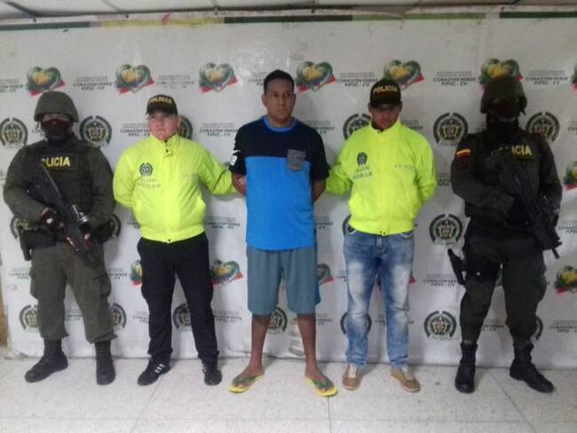 Capturan en Barranquilla al cabecilla de los &#039;40 Negritos&#039;
