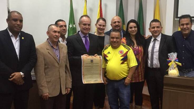 Reconocimiento a Gustavo "El Tato" Sanint