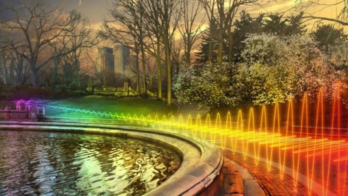 "La distancia entre las ondas del wi-fi es más corta que la de las ondas de radio y más larga que la de las ondas microondas, por lo que no puede ser interrumpido por otras señales" Foto: BBC Mundo