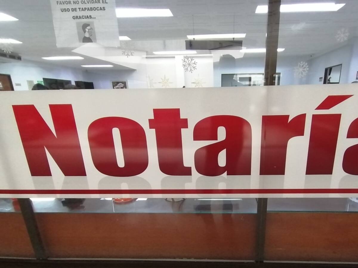 Notarias en municipios lejanos en crisis por falta de subsidio del gobierno