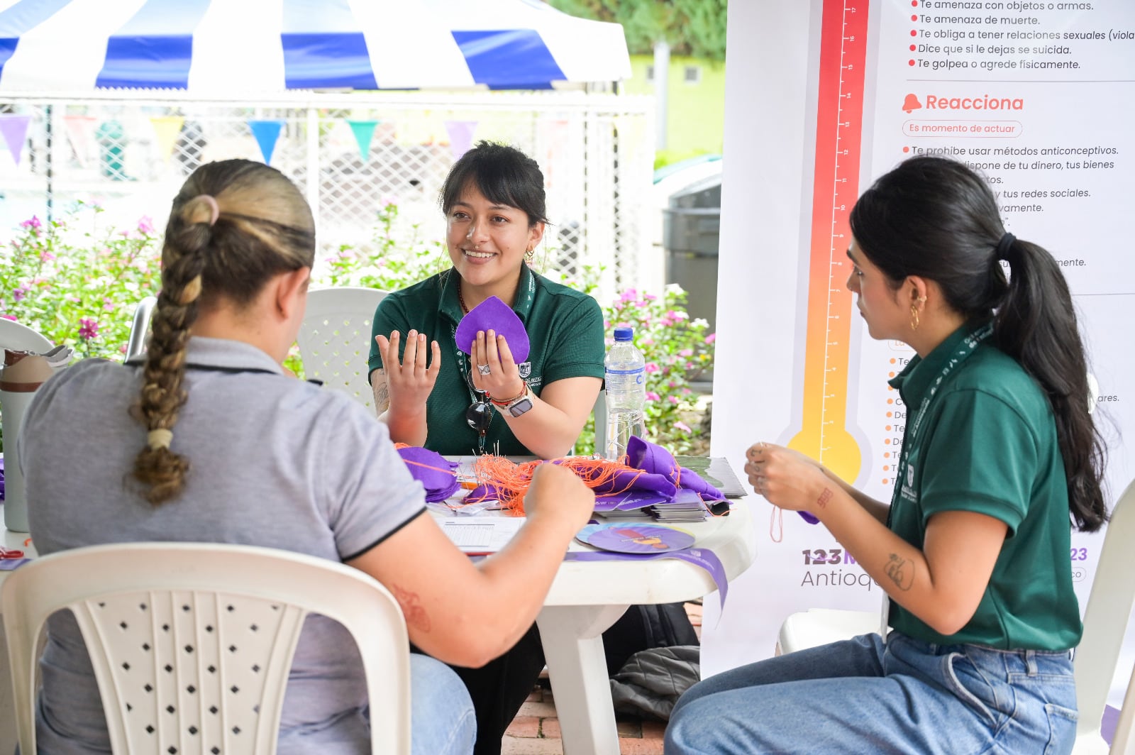 Antioquia incrementa 43% el presupuesto para prevenir violencias contra mujeres Foto: Gobernación de Antioquia