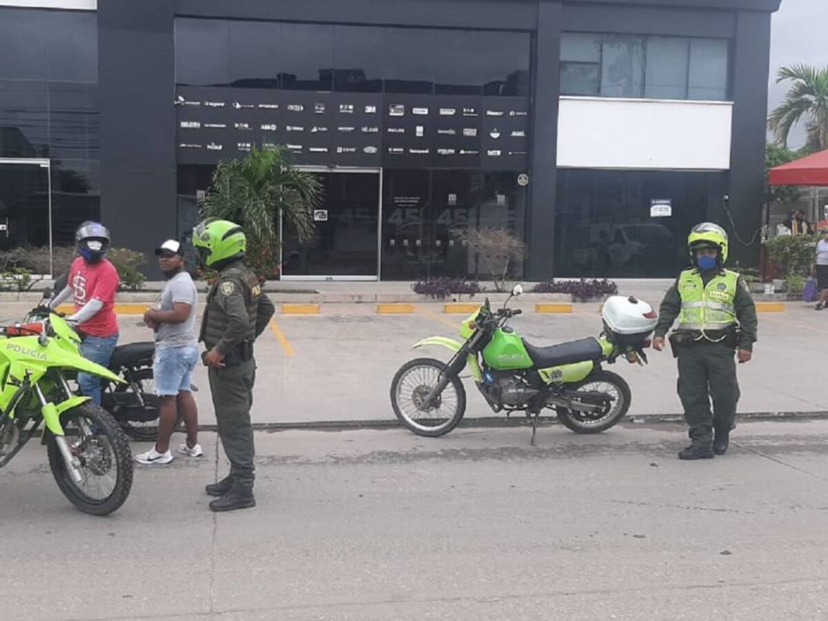 Detenidas 25 personas por violación a medidas sanitarias en Cartagena