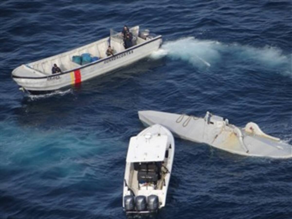 La Armada Nacional incautó más de media tonelada de cocaína en el Pacífico colombiano