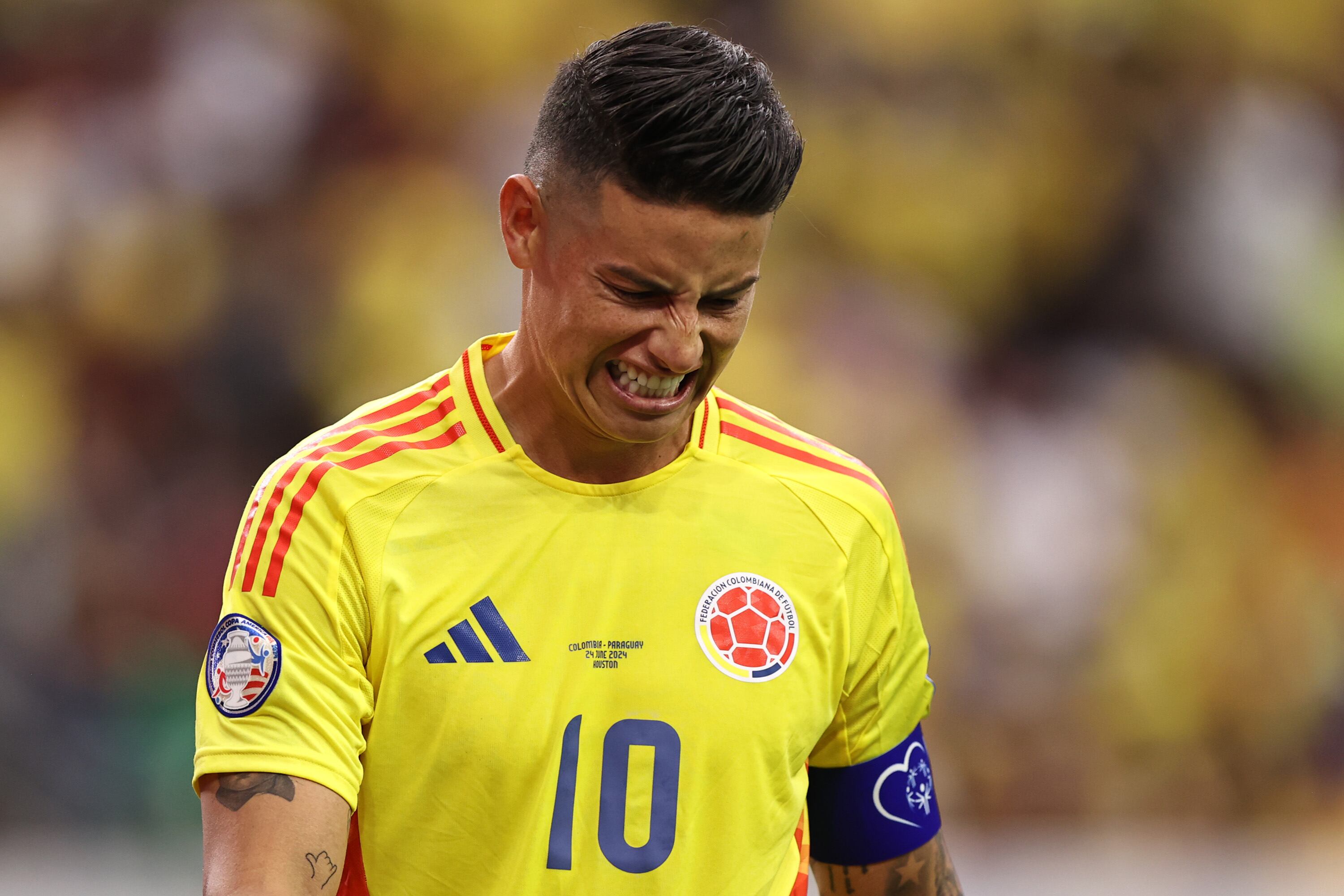James Rodríguez, capitán de la Selección Colombia. (Photo by Omar Vega/Getty Images)