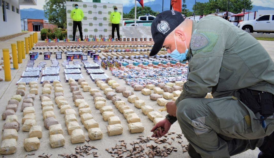 Descubren bodega clandestina de pólvora en el Caquetá.