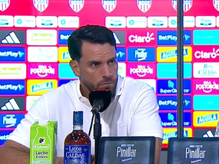 “Mientras haya posibilidades yo sigo creyendo”, Viera tras el empate de Junior frente a Inter // DIMAYOR