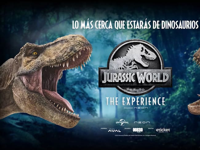 Boletas para ‘Jurassic World The Experience’ en Bogotá: participa en ‘A vivir que son dos días’