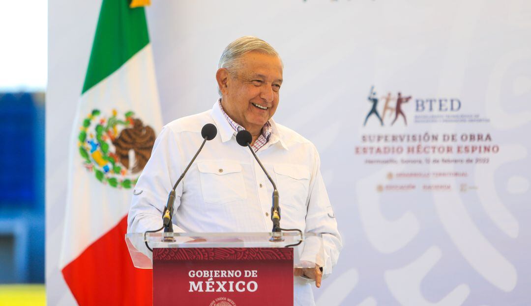 Andrés Manuel López Obrador, presidente de México.
