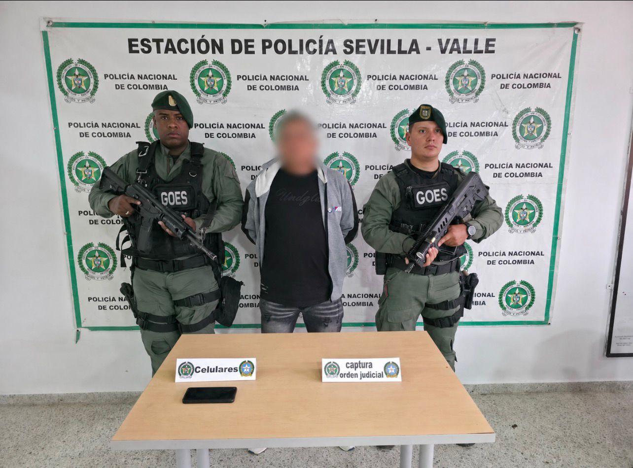 Cayó presunto cabecilla del ‘Clan del Golfo’ investigado por ocho asesinatos en el norte del Valle - Foto suministrada: