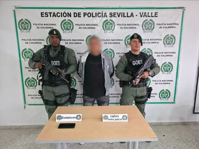 Cayó presunto cabecilla del ‘Clan del Golfo’ investigado por ocho asesinatos en el norte del Valle - Foto suministrada: