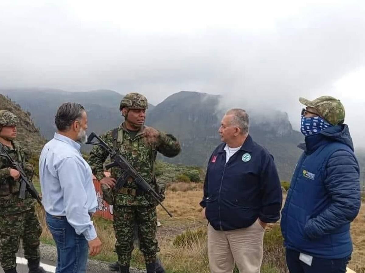 Actividad ciclística cerca al Nevado no estaba autorizada por las autoridades: Corpocaldas