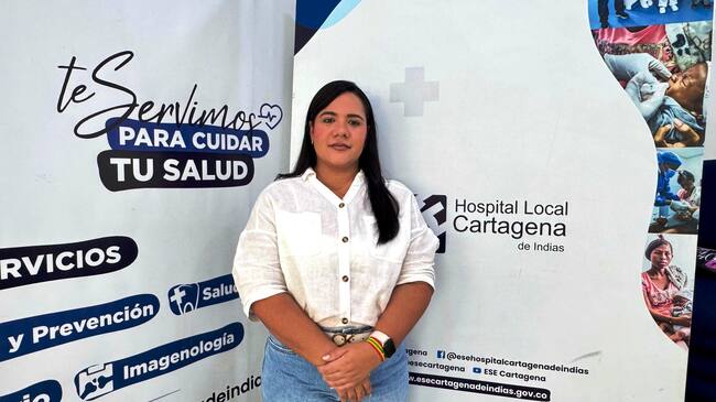 Sabrina Van-Leenden Granados asume como nueva gerente (e) de la ESE Cartagena de Indias