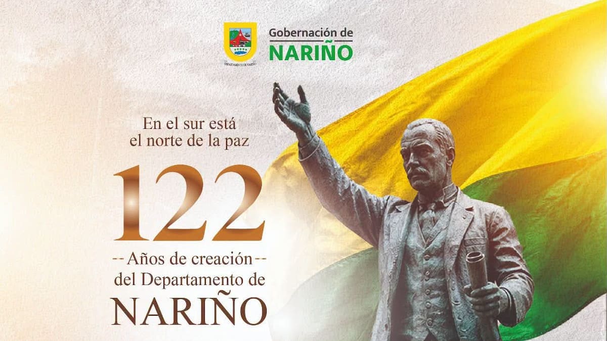 El departamento de Nariño celebra 122 años de creación