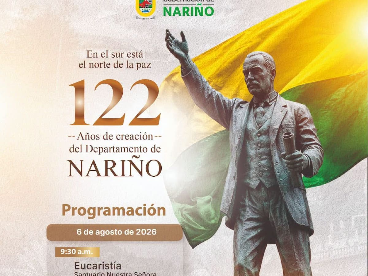 El departamento de Nariño celebra 122 años de creación