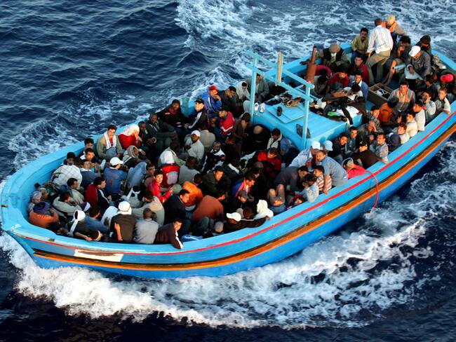 LAMPEDUSA, ITALY. (Photo by Marco Di Lauro/Getty Images)