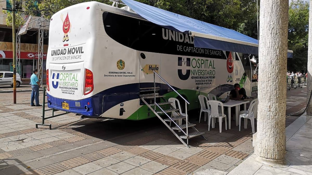 Banco de sangre de Neiva reporta reservas críticas por baja donación