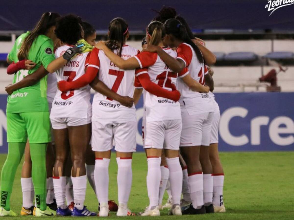 Agónica clasificación de Independiente Santa Fe en la Libertadores Femenina