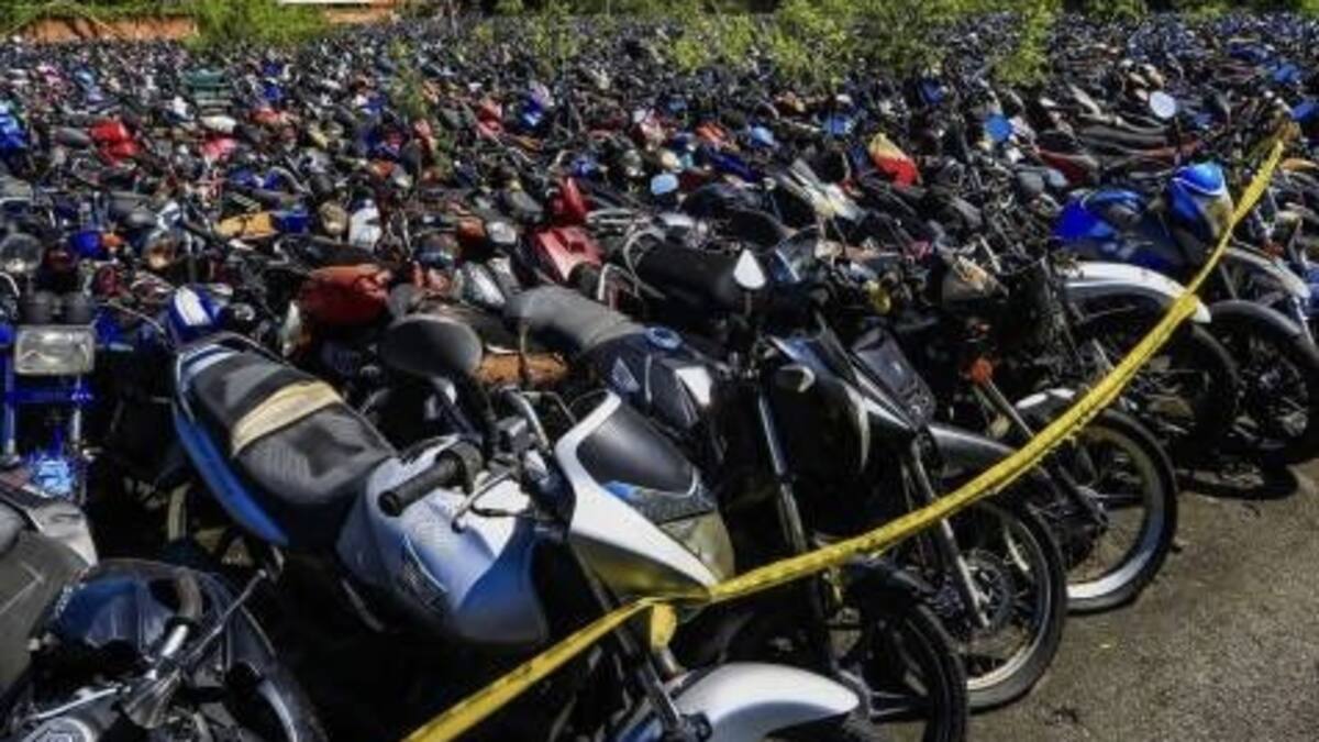 Así se robaron 3.000 vehiculos de los patios de Tránsito Bucaramanga