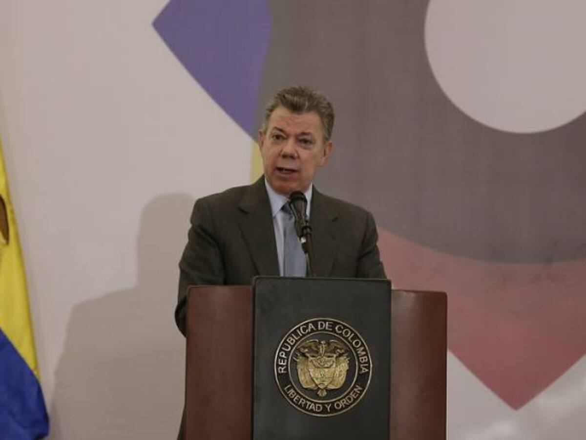 Santos insta a Estados Unidos a apoyar a Colombia para ingresar a la OCDE
