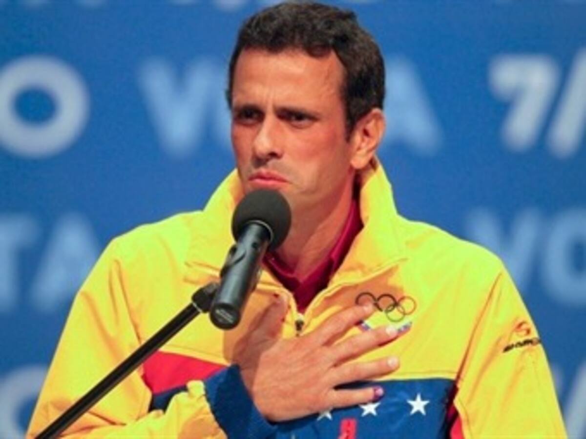 Venezuela no está lista para un cambio político: Henrique Capriles