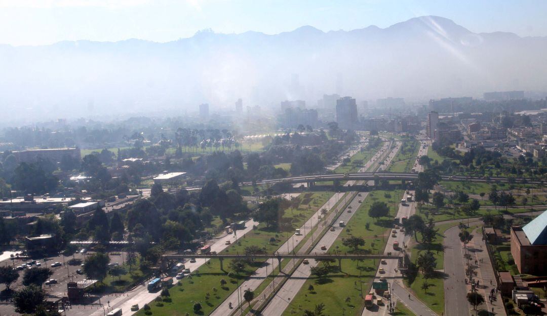Contaminación en Bogotá por mala calidad del aire