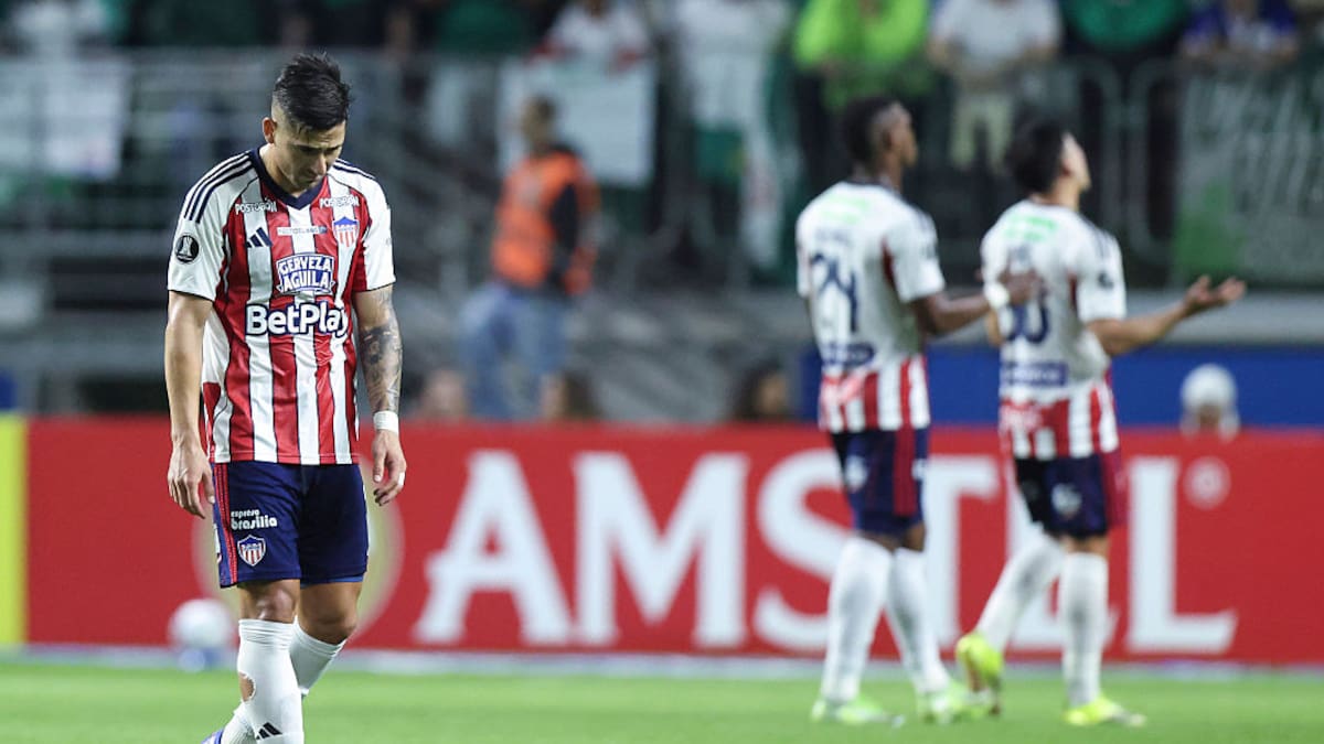 Junior, sin Libertadores y Sudamericana: así quedó el Grupo F tras derrota con Palmeiras