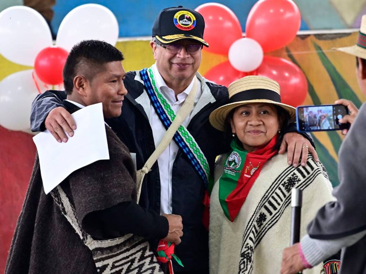 Presidente Petro presentó la ‘Red del Viento’ en Caldono, Cauca