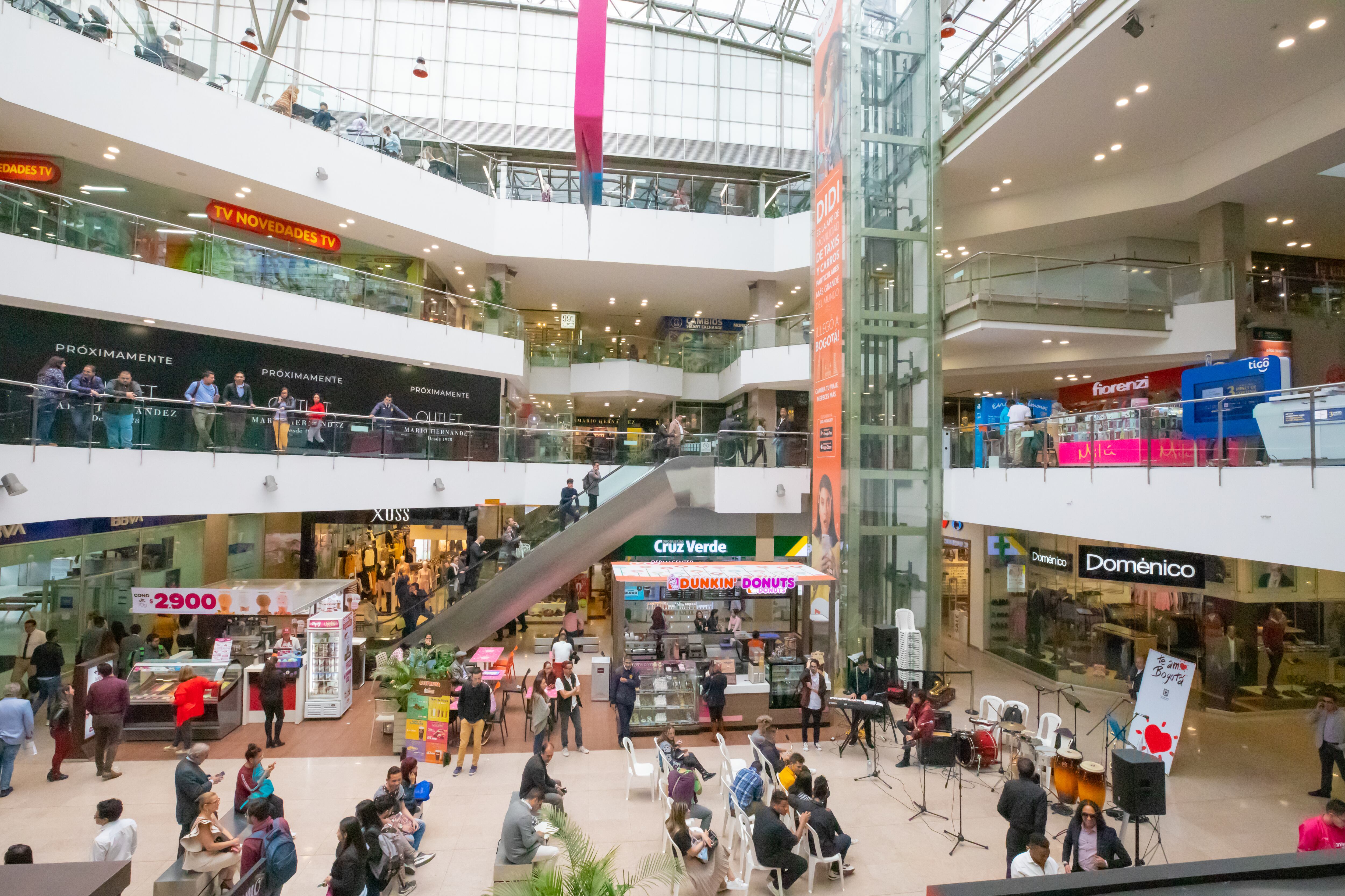 Centro Comercial Bogotá, imagen de referencia (Getty Images).