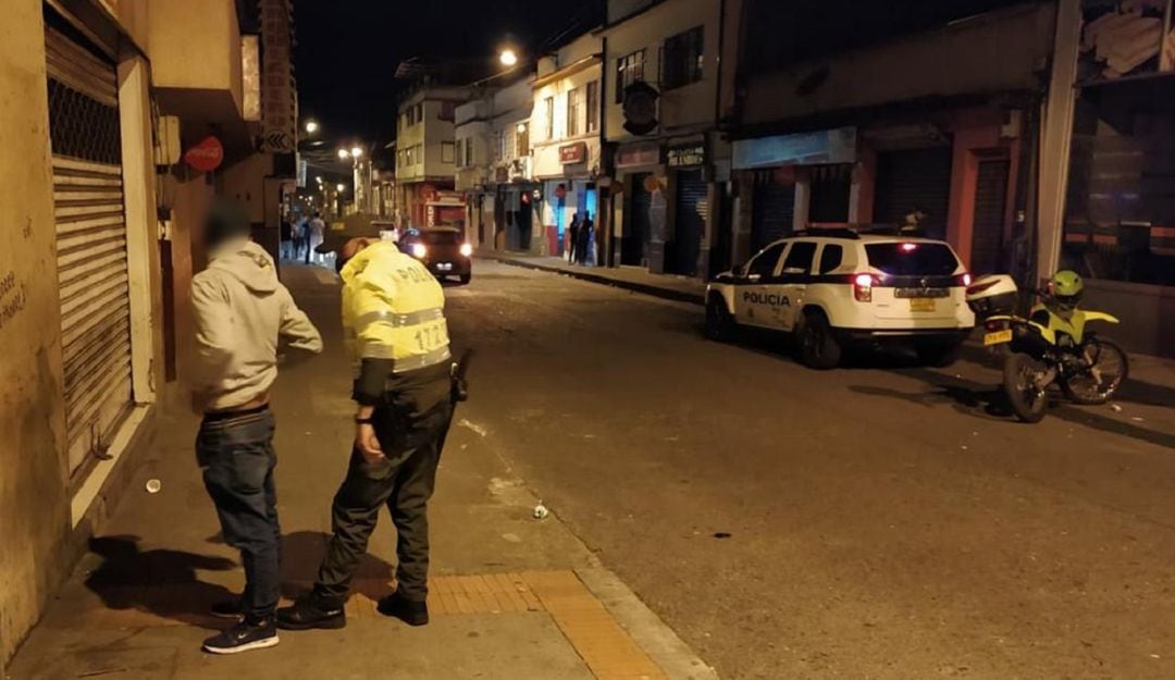 Menor aprehendido en Manizales