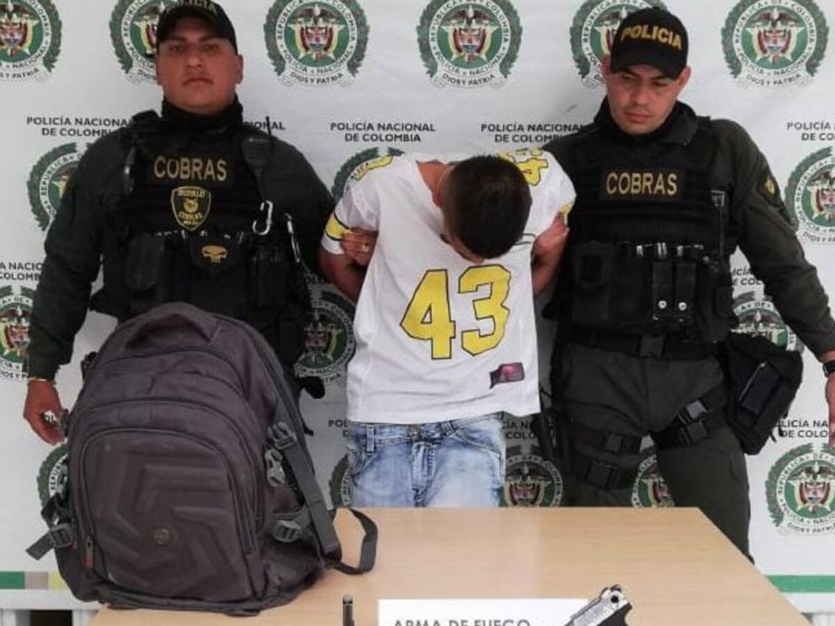 En Pitalito un hombre amenazaba a mujeres con arma de fuego