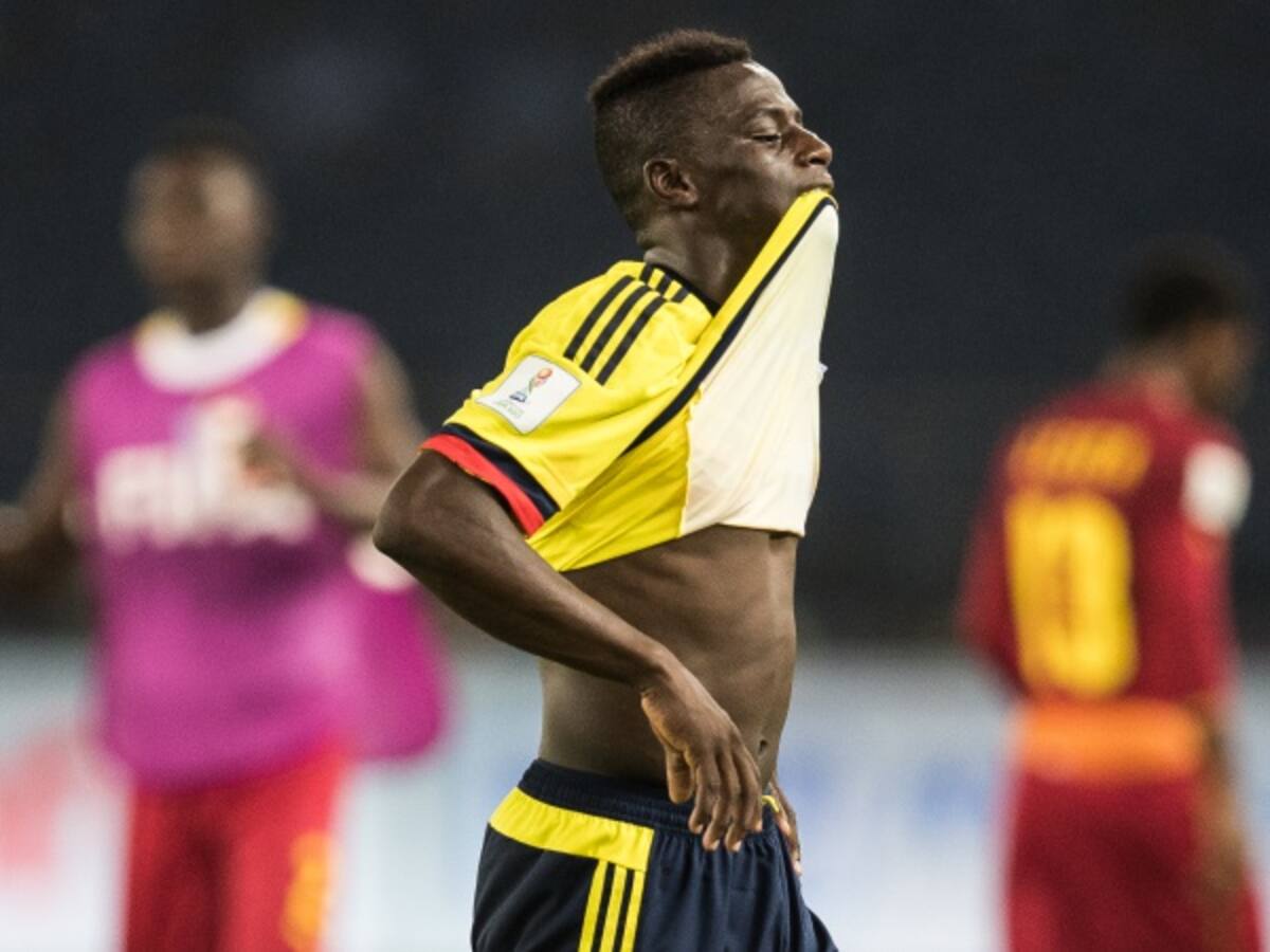 Colombia cayó en su debut en el Mundial Sub 17