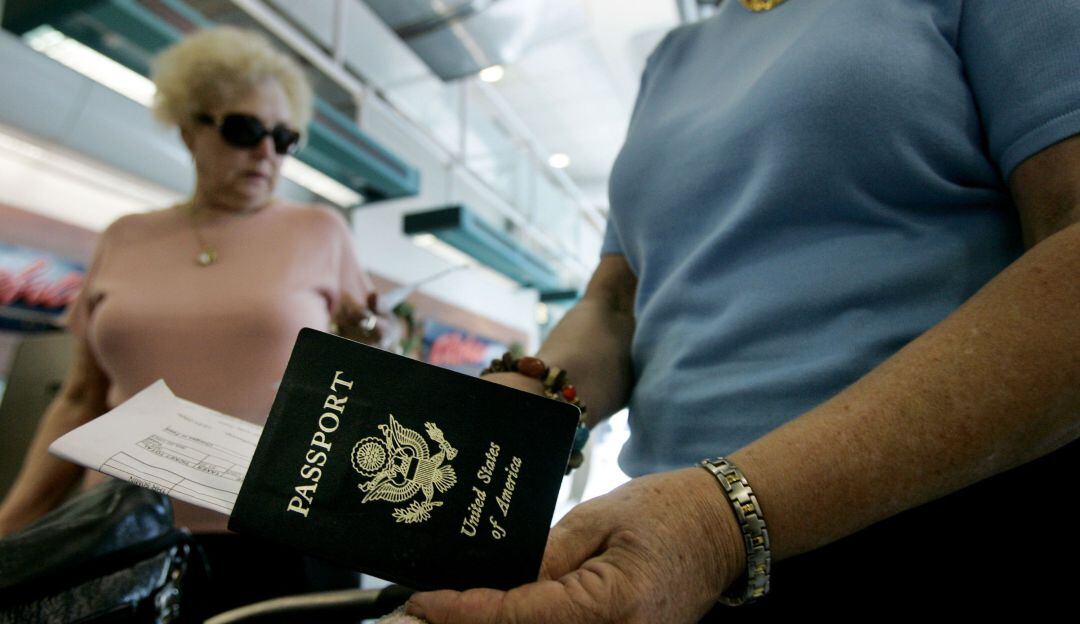 Pasaporte de Estados Unidos.