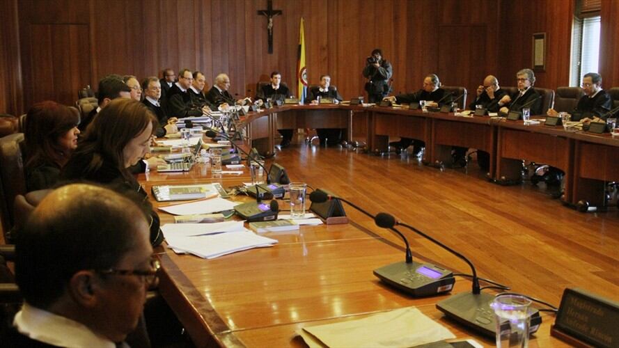 Sala plena del Consejo de Estado. Foto: Colprensa.
